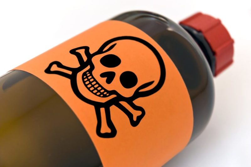 bottle of poison