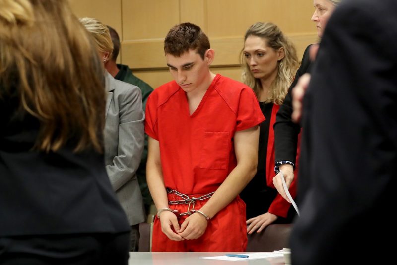 [Photo: Parkland High School Shooter Nikolas Cruz appears in court in Ft. Lauderdale, Florida.