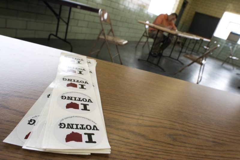 [Photo: Stickers that say