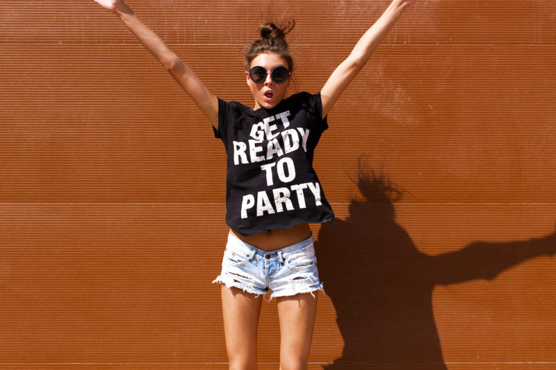 [Photo: Young woman in