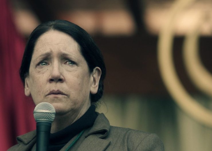 [Photo: Aunt Lydia from The Handmaid's Tale]