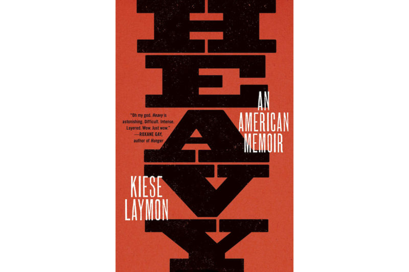 [Photo: Book cover with red background and the word