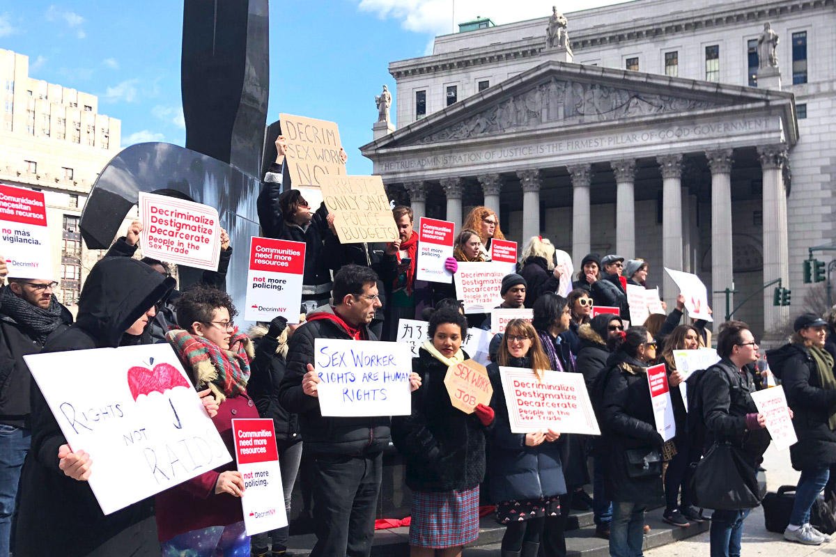 Advocates Gather in New York City to Demand Decriminalization of