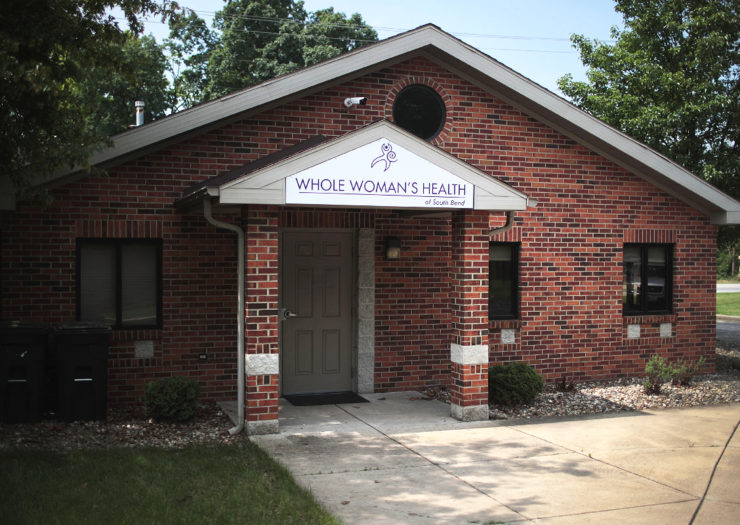 [Photo: An outside view of Whole Woman's Health of South Bend.]