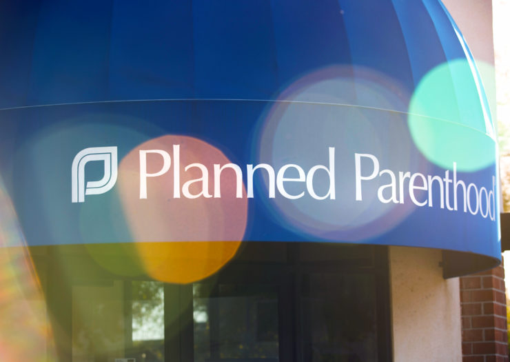 [Photo: An exterior view of a Planned Parenthood clinic.]