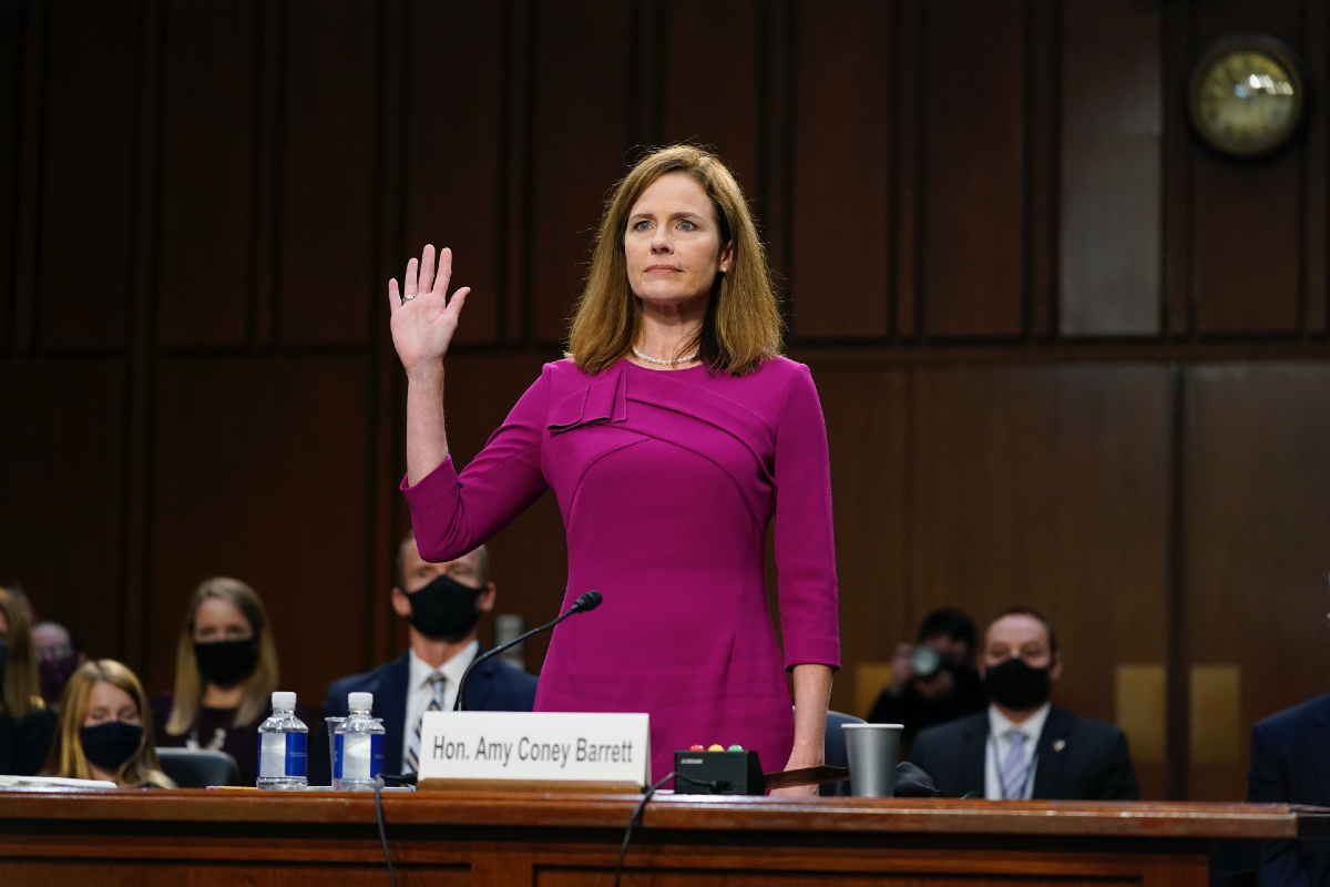 Amy Coney Barrett Wants to Decide If You’re Virtuous Enough to Vote