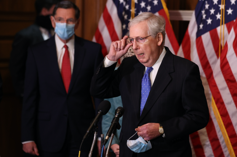 Mitch McConnell's Pandemic Priority Has Been Clear: Packing the Courts