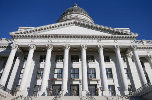 Photo of the Utah state Capitol building
