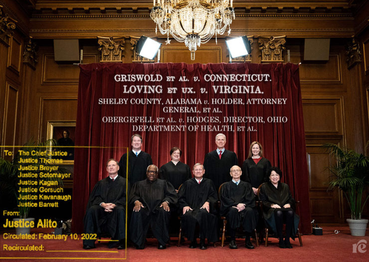 Group photo of the Supreme Court justices