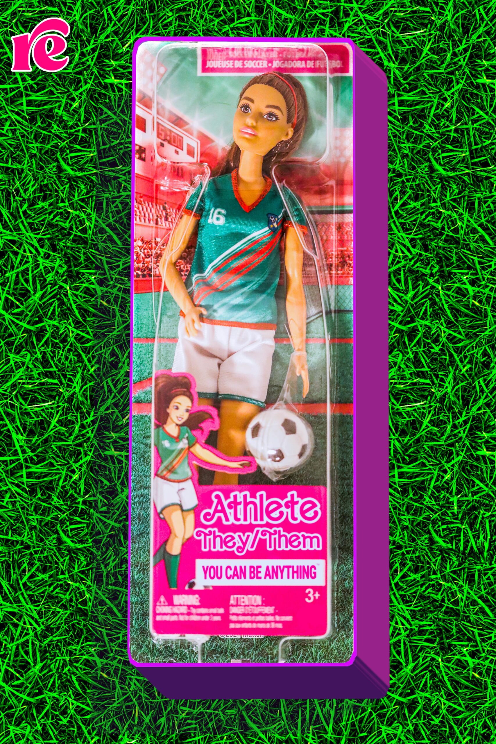 They/Them athlete Barbie