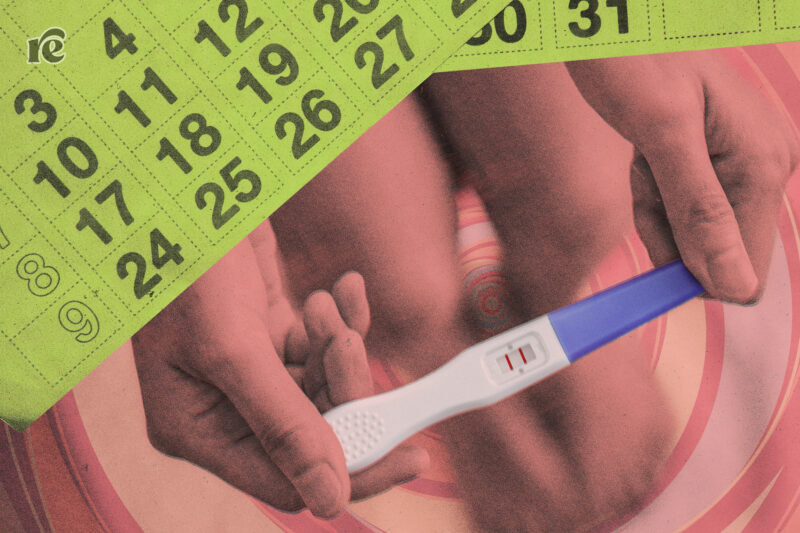 Positive pregnancy test