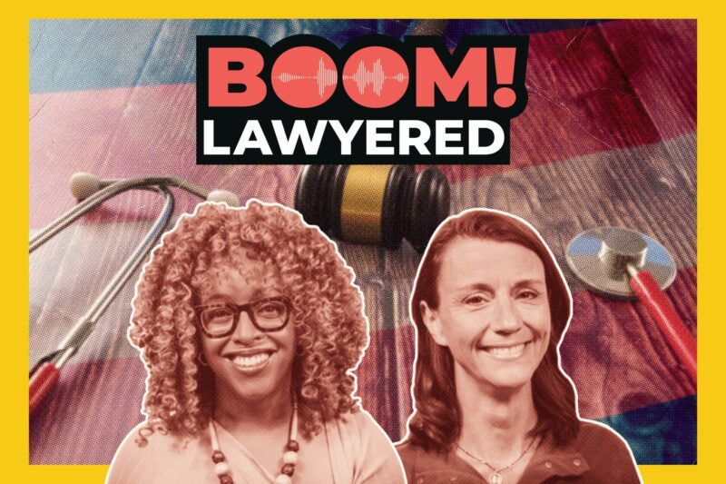 Boom! Lawyered logo