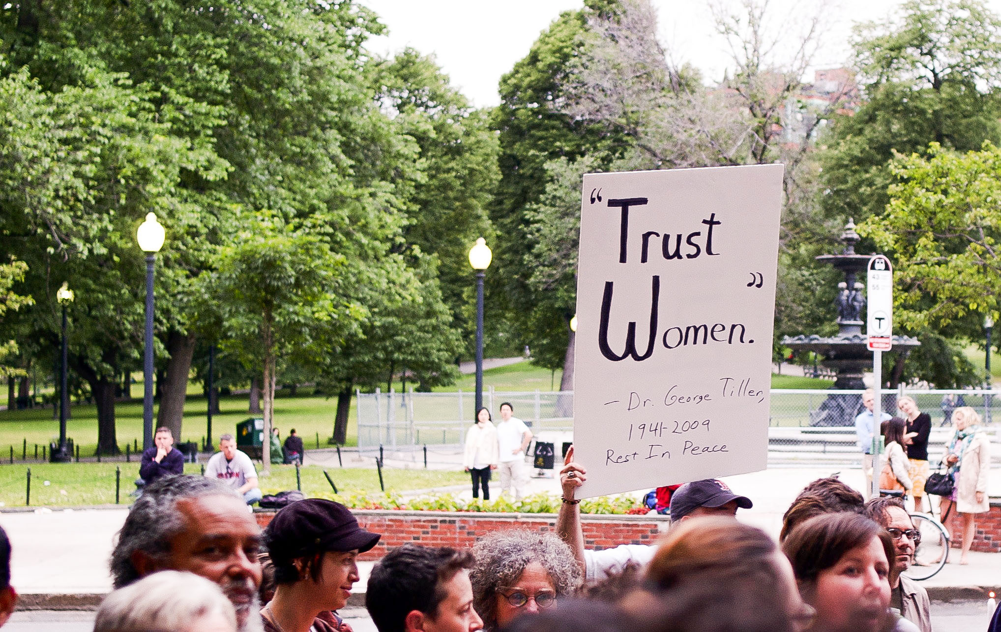 Trust Women poster